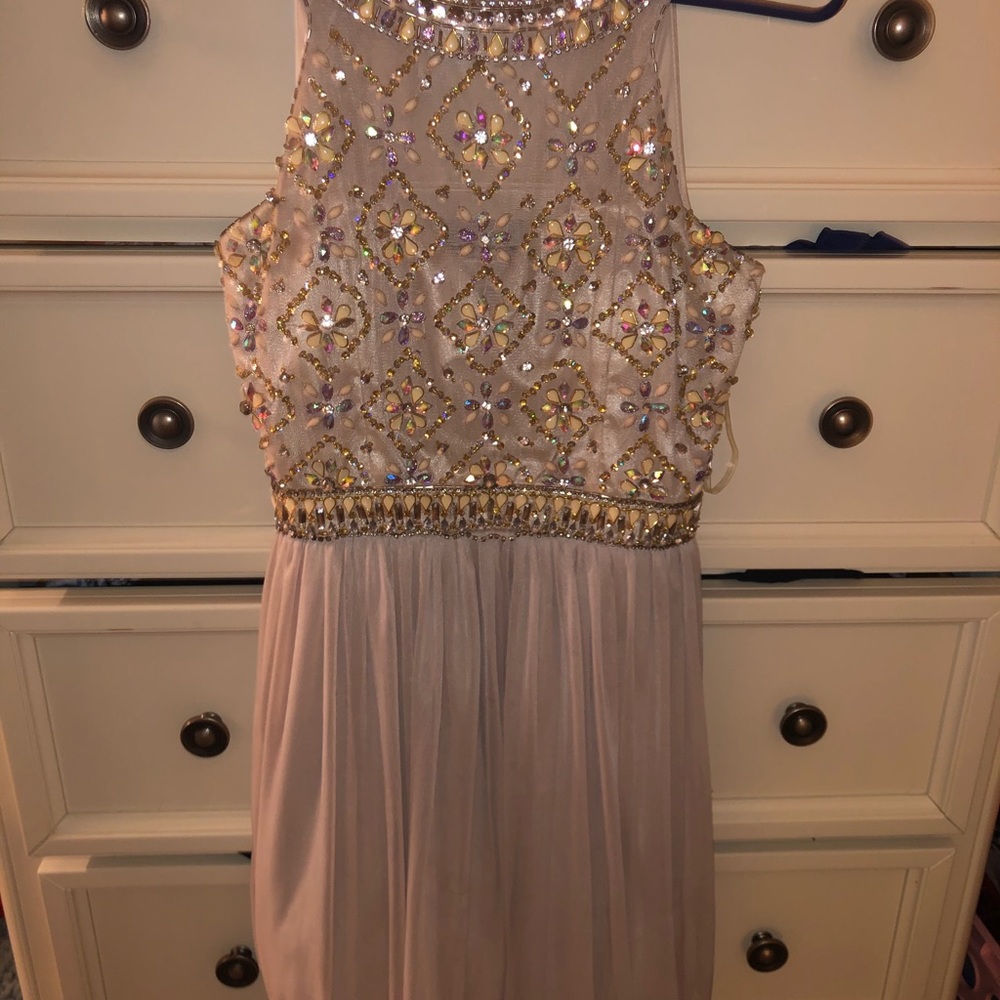 Crystal Doll Rhinestone Short Dress